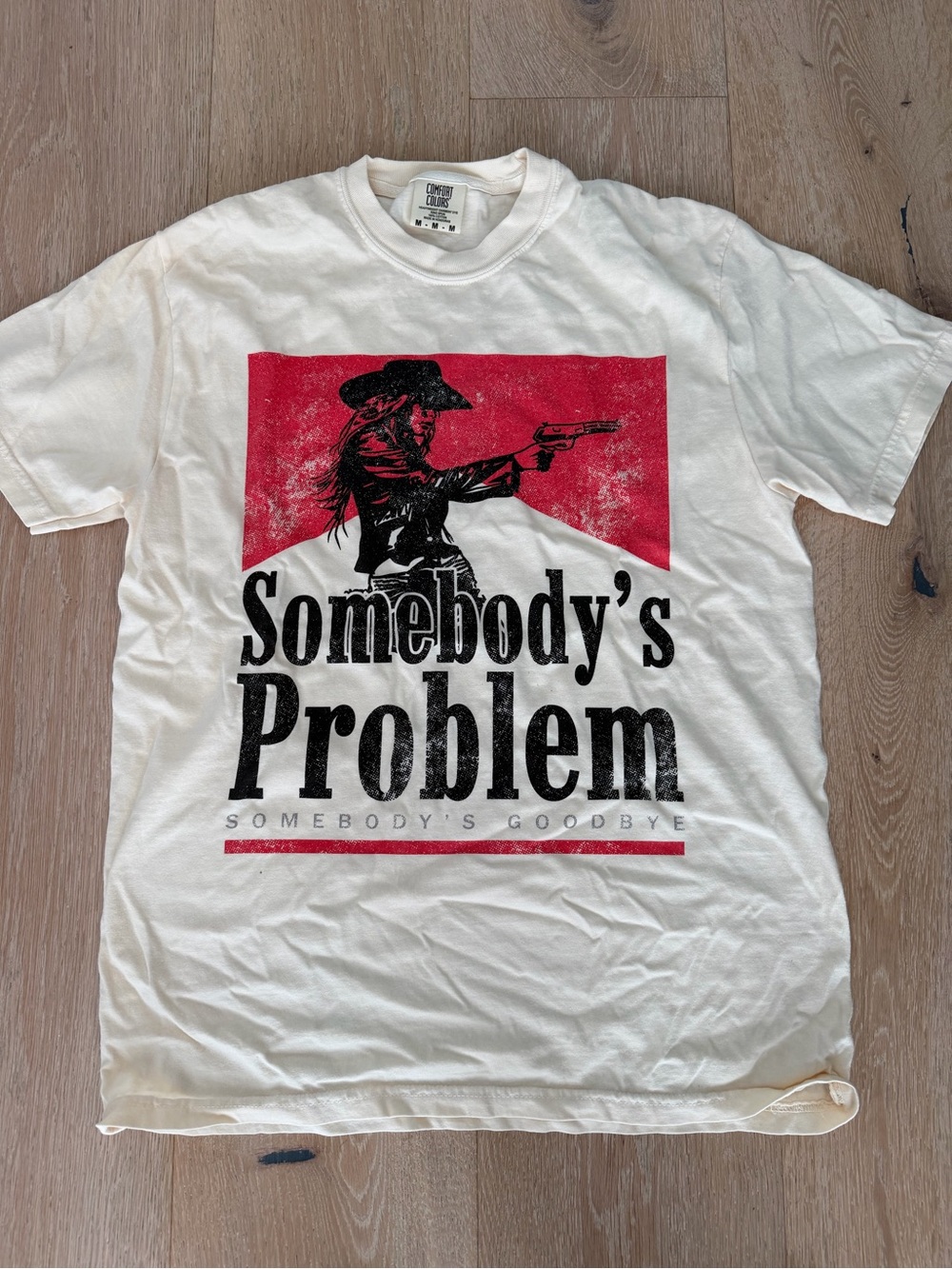 Somebody’s Problem | Somebody’s Goodbye - Morgan Wallen T-shirt - Medium (Women)